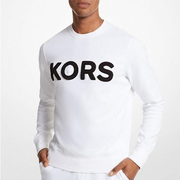 Michael Kors KORS Stretch Knit Sweatshirt Med Unisex Excellent Condition - Picture 6 of 7